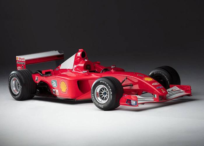 imagen 4 de A subasta el Ferrari F2001 de Michael Schumacher ¿Hacen unas vueltas?