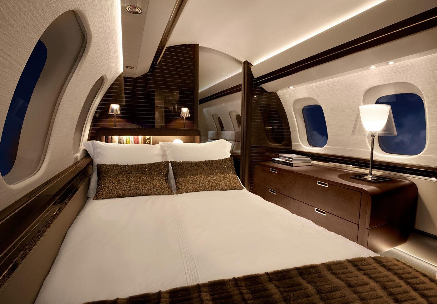 imagen 8 de Así es el jet privado más grande del mundo: el Bombardier Global 7000.