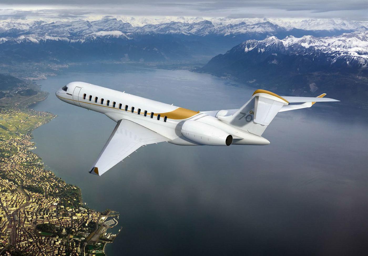 imagen 2 de Así es el jet privado más grande del mundo: el Bombardier Global 7000.