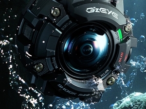 G’z EYE, la cámara de acción de Casio para los más activos.