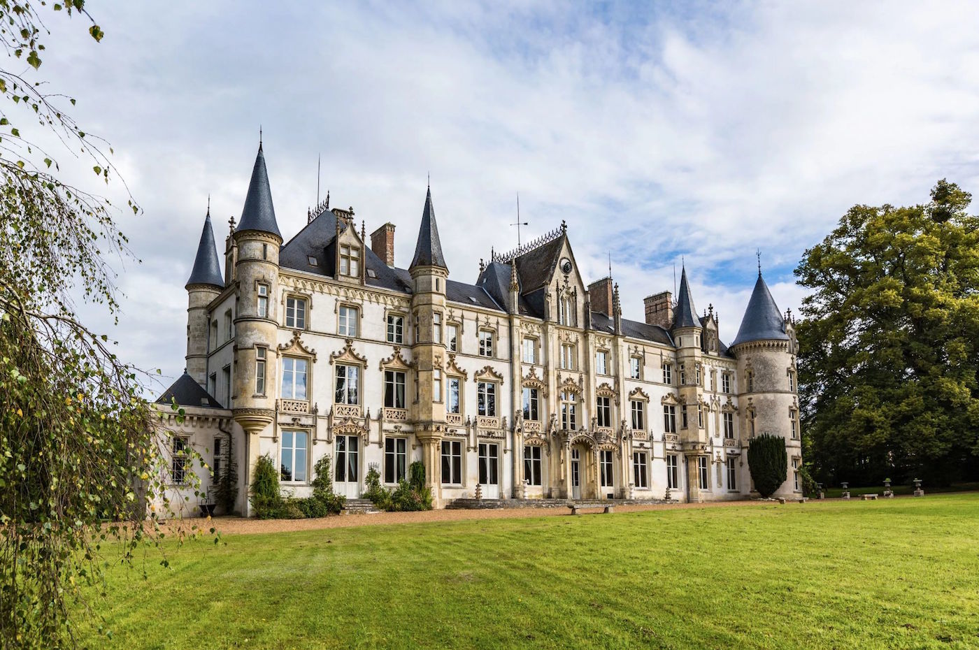 imagen 3 de Château Charbonnières, un magnífico castillo a subasta en el Loira.