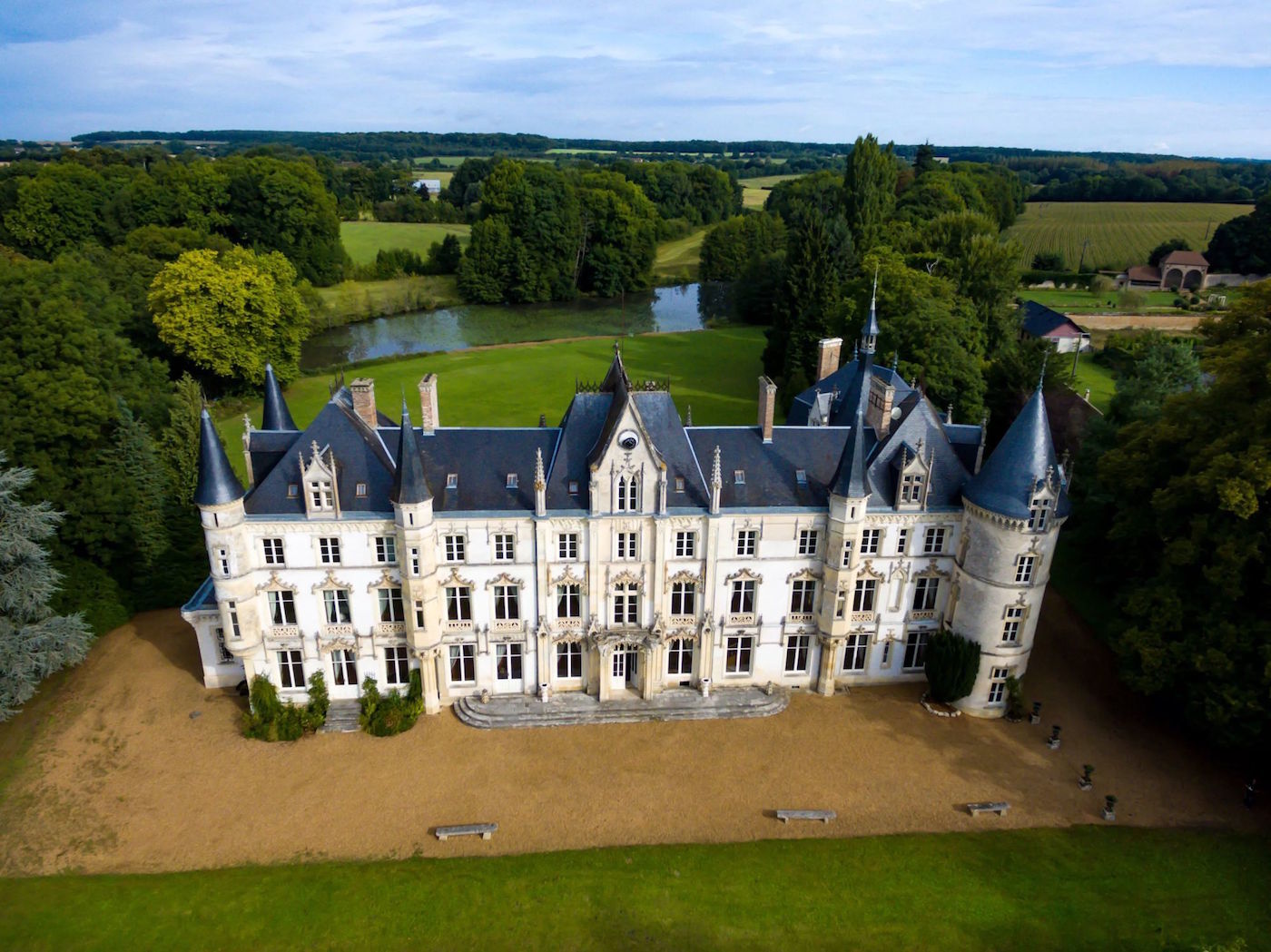 imagen 4 de Château Charbonnières, un magnífico castillo a subasta en el Loira.