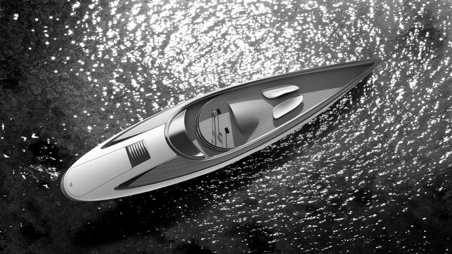 imagen de Dune Hybrid Boat Concept