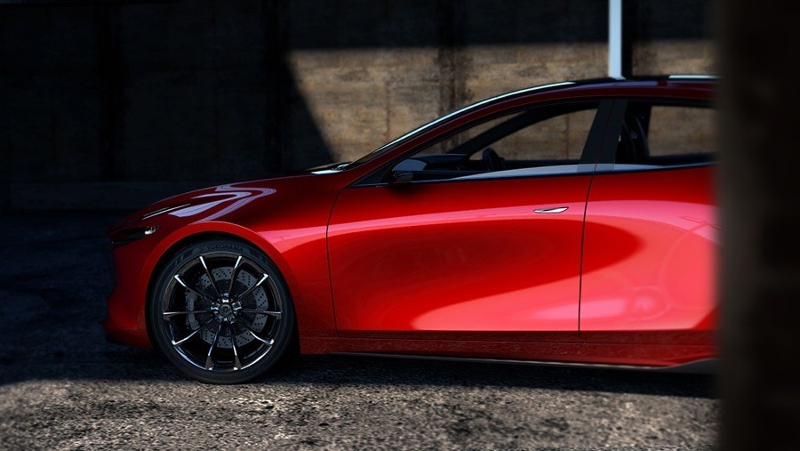 imagen 2 de El Mazda Kai Concept pone el Tokio Motor Show al rojo fuego.