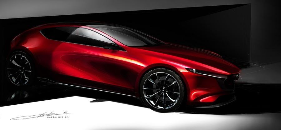 imagen 8 de El Mazda Kai Concept pone el Tokio Motor Show al rojo fuego.
