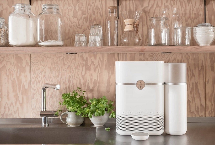 imagen 2 de Un pequeño electrodoméstico para hacer agua mineral en casa: Mitte.