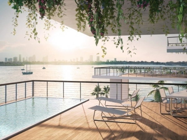 Monad Terrace: Pritzker para las viviendas más espectaculares de Miami.