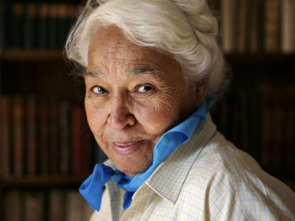 Nawal El Saadawi, escritora, activista, feminista.