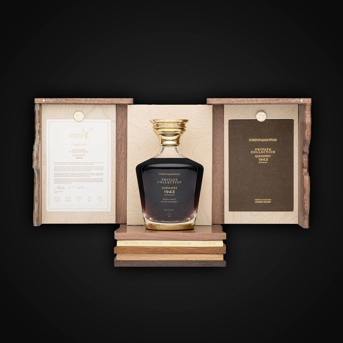 imagen 1 de Private Collection whisky Glenlivet 1943 by Gordon & MacPhail.