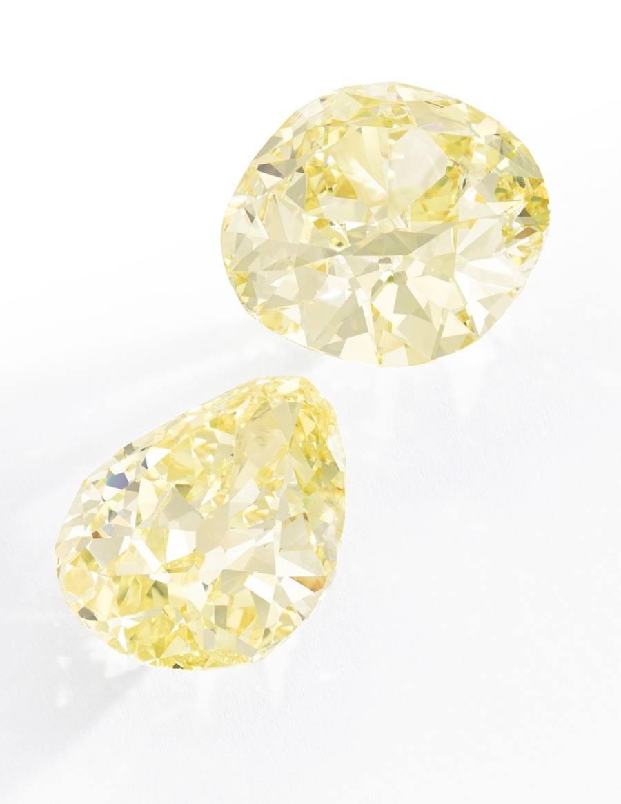imagen 3 de The Donnersmarck Diamonds a subasta: diamantes amarillos, amor y 10 millones de dólares.