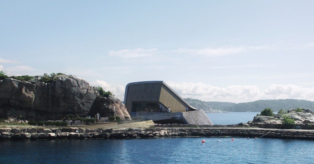 imagen 1 de El primer restaurante submarino de Europa estará en Noruega.