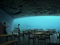 El primer restaurante submarino de Europa estará en Noruega.