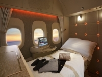 Emirates desvela sus nuevas cabinas de lujo para el Boeing 777.