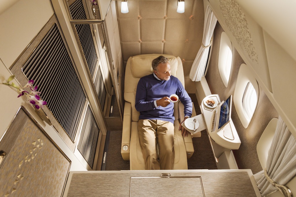 imagen 2 de Emirates desvela sus nuevas cabinas de lujo para el Boeing 777.