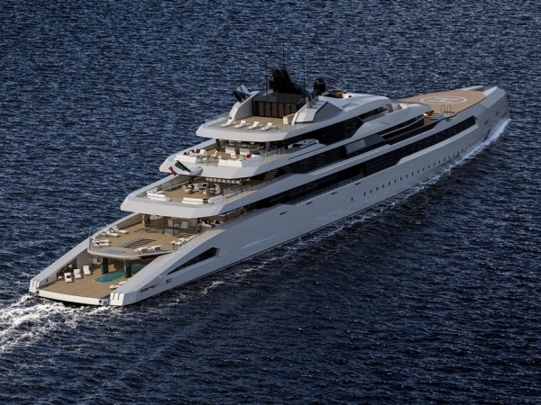 Ficantieri Yachts hará realidad el Ganimede Megayacht Concept.