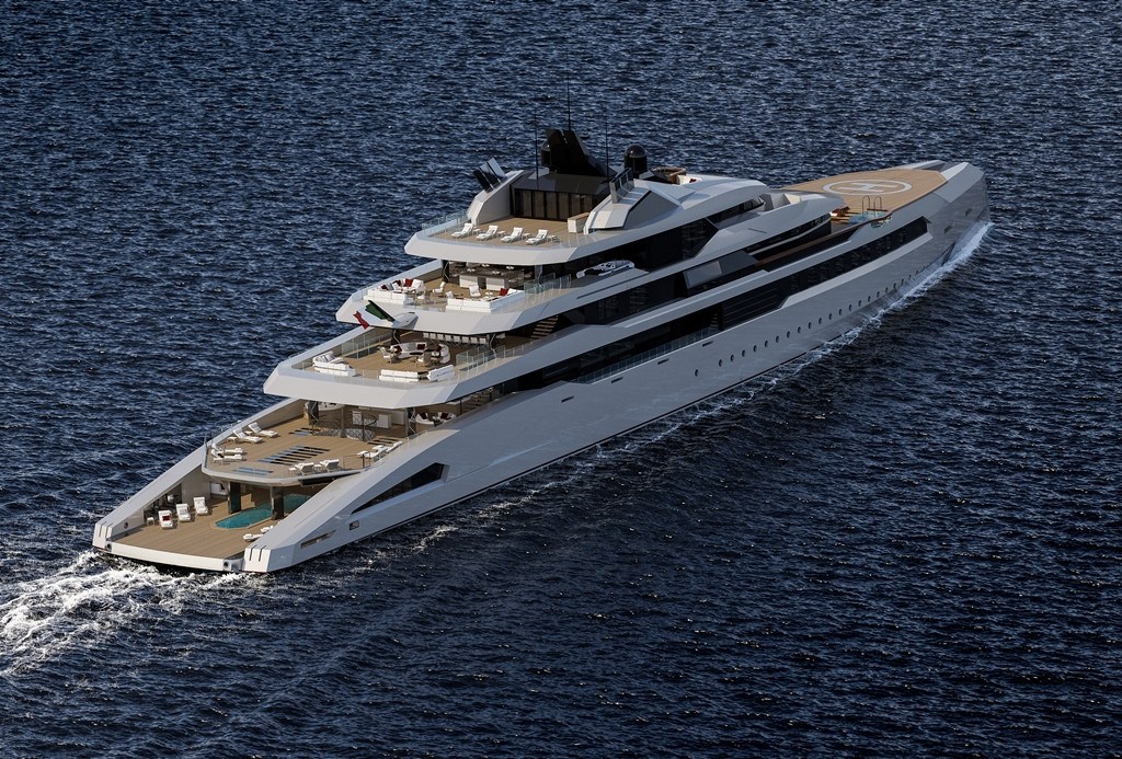 imagen 1 de Ficantieri Yachts hará realidad el Ganimede Megayacht Concept.