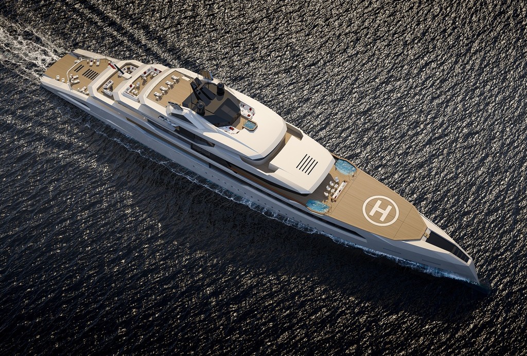 imagen 9 de Ficantieri Yachts hará realidad el Ganimede Megayacht Concept.