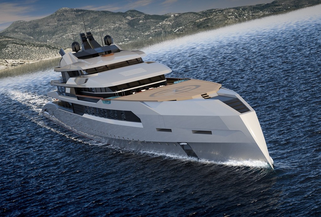 imagen 2 de Ficantieri Yachts hará realidad el Ganimede Megayacht Concept.