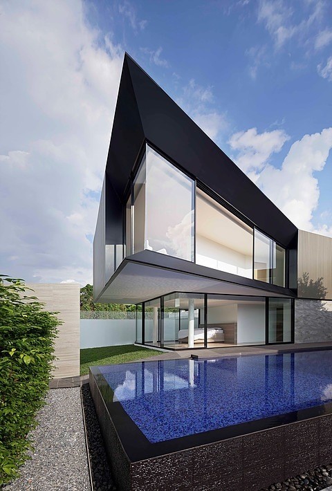 imagen 3 de Aluminio para construir la casa más vanguardista de Tailandia.