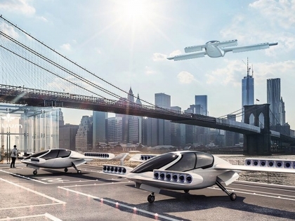 El primer taxi aéreo de Lilium Jet despegará en 2019 en Nueva York...