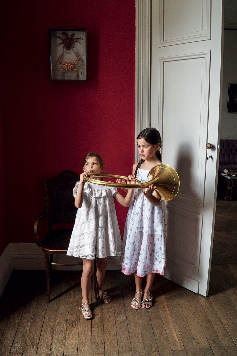 imagen 3 de Los niños Dior se van al campo en primavera.