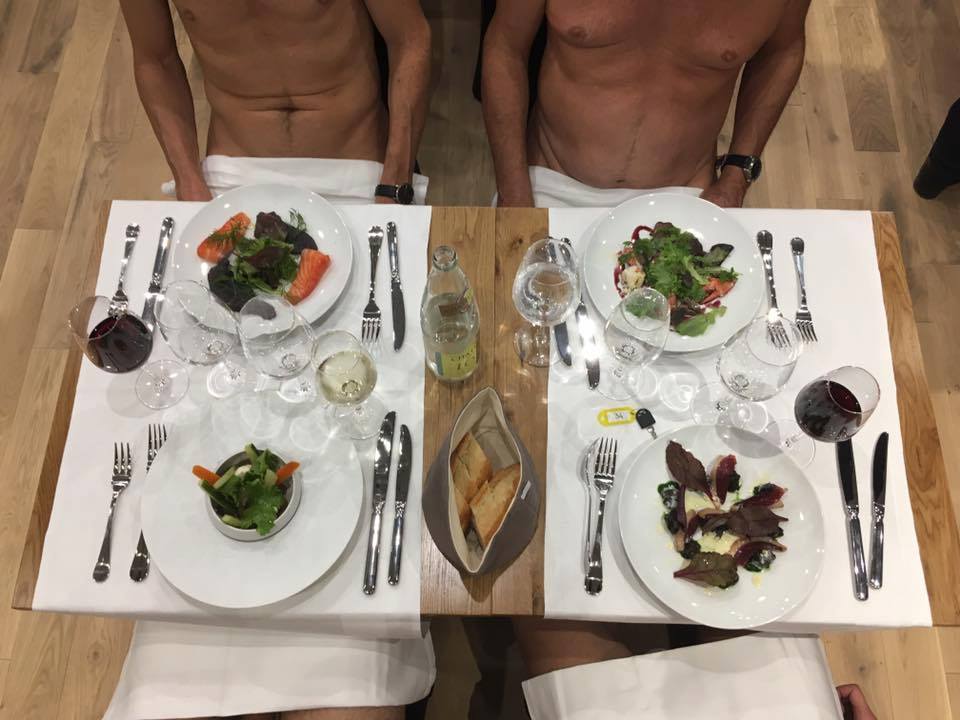 imagen de Restaurantes para comer desnudo