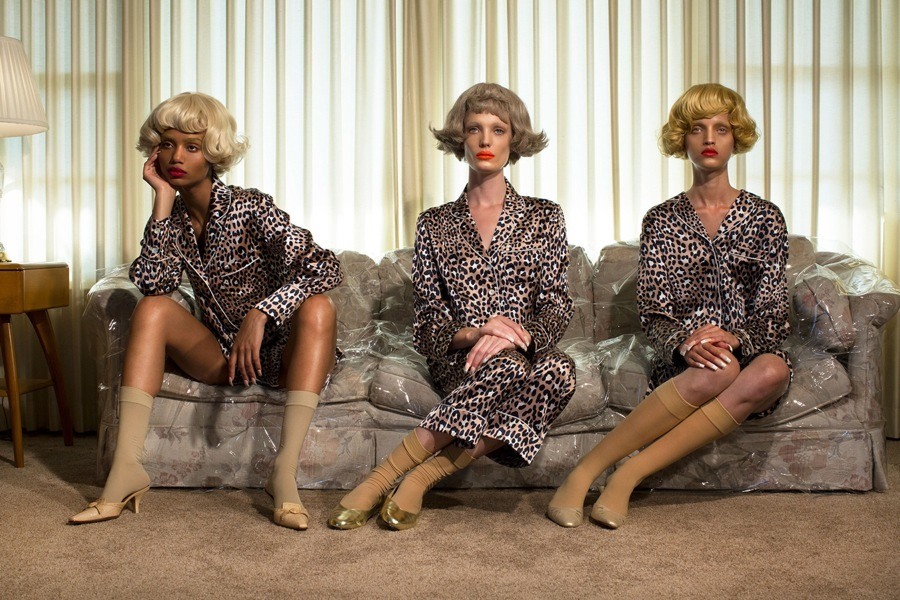 imagen 1 de Olivia von Halle y los pijamas de glamour vintage.