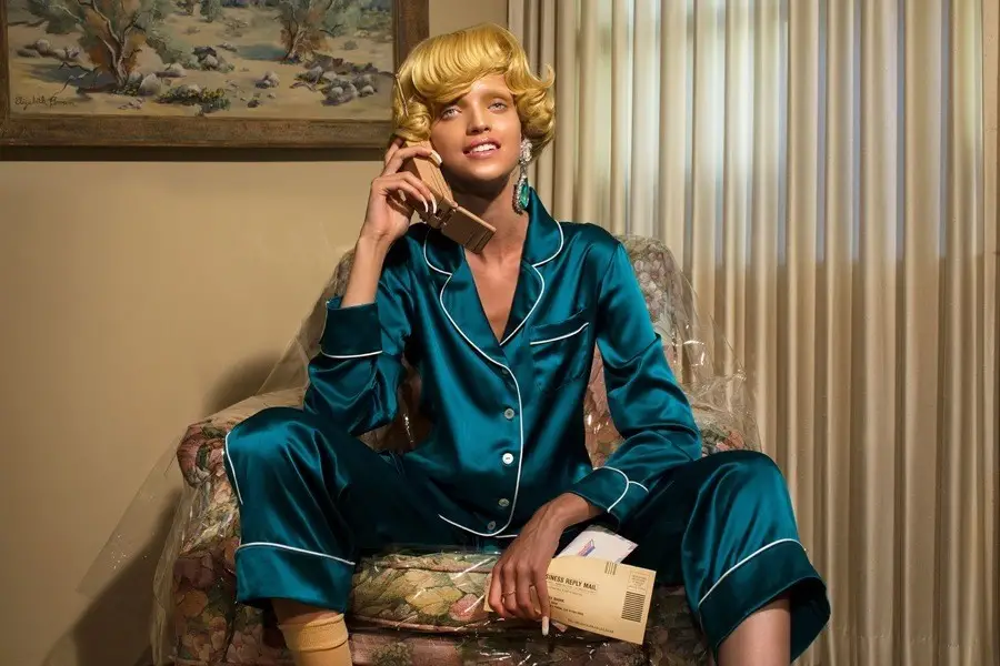 imagen 2 de Olivia von Halle y los pijamas de glamour vintage.