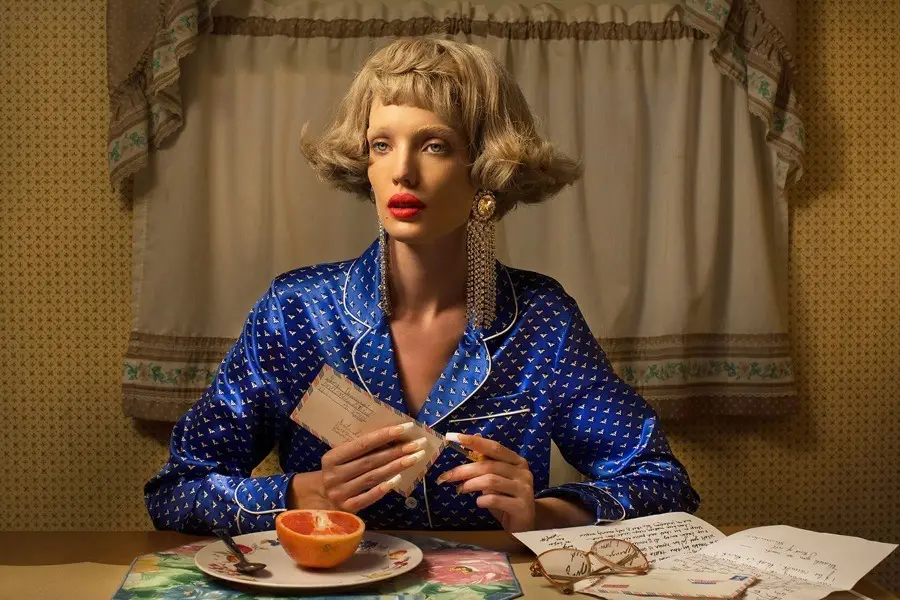 imagen 5 de Olivia von Halle y los pijamas de glamour vintage.