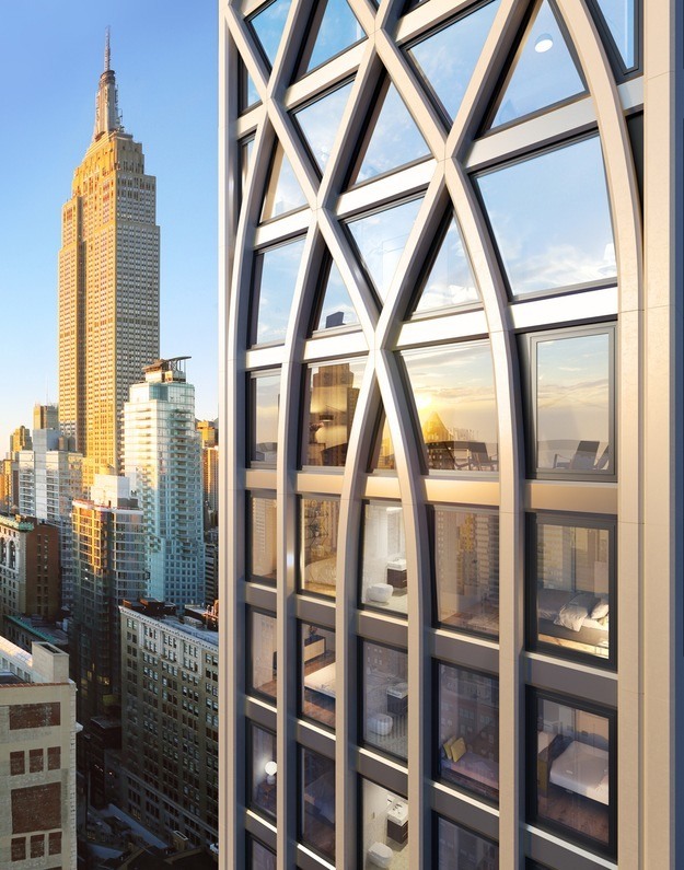 imagen 2 de Apartamentos de lujo en el nuevo rascacielos de inspiración gótica de Nueva York.