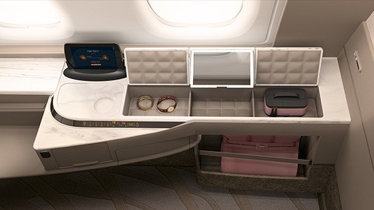 imagen 9 de Singapore Airlines estrena nuevas cabinas de lujo para su A380.