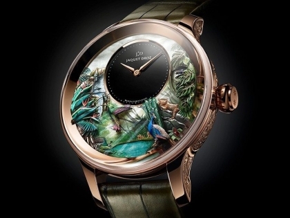 Nuevo reloj Tropical Bird Repeater, el tiempo del paraíso según Jaquet Droz.