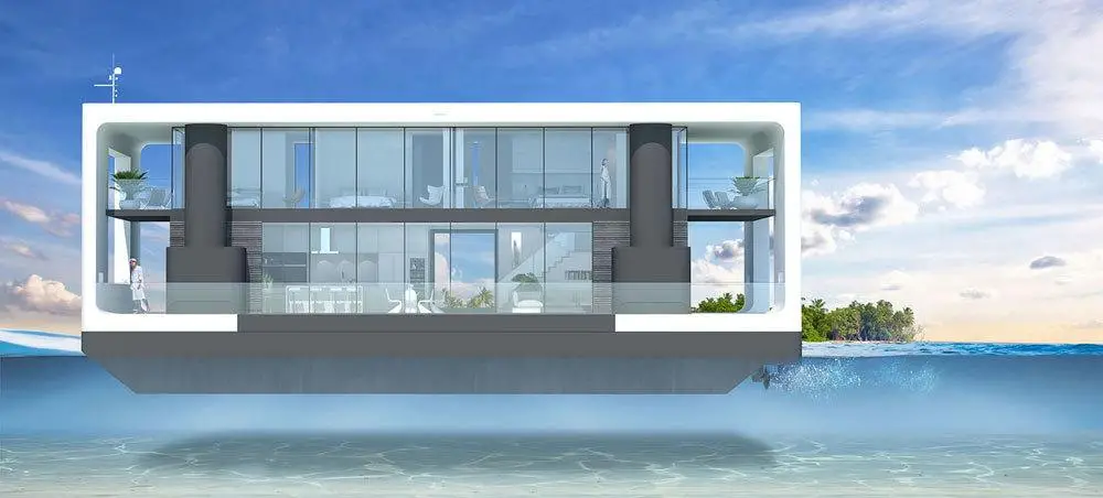 imagen 4 de Arkup, una casa, que no un barco, para vivir sobre el mar.