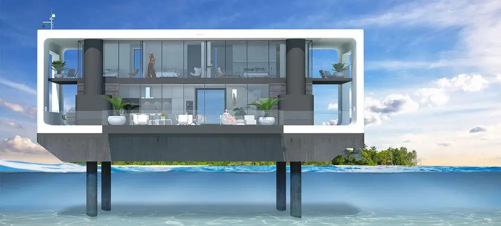 imagen 5 de Arkup, una casa, que no un barco, para vivir sobre el mar.