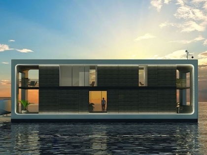 Arkup, una casa, que no un barco, para vivir sobre el mar.