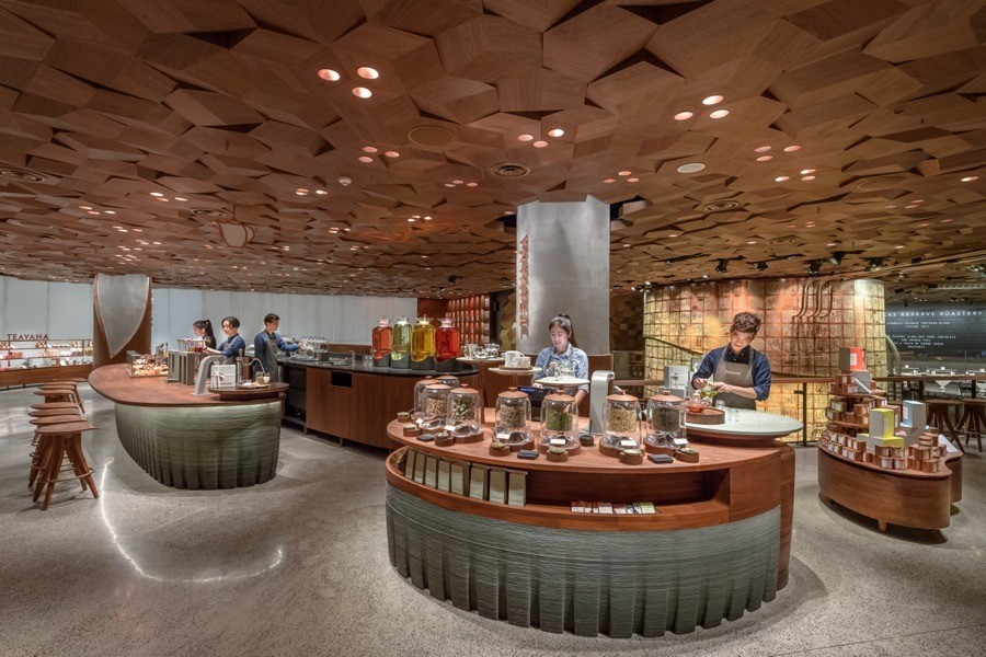 imagen 5 de Starbucks Reserve Roaster: un paraíso para los amantes del café en Shangai.