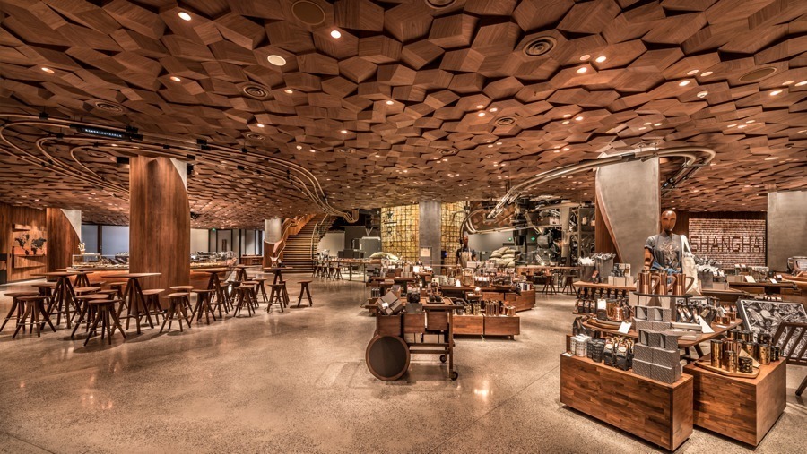 imagen 8 de Starbucks Reserve Roaster: un paraíso para los amantes del café en Shangai.