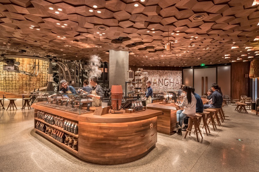 imagen 4 de Starbucks Reserve Roaster: un paraíso para los amantes del café en Shangai.