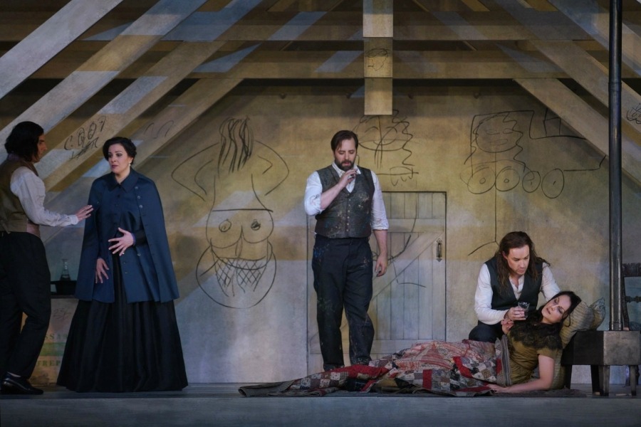 imagen 13 de La melancolía de La Bohème anuncia la Navidad en el Teatro Real.