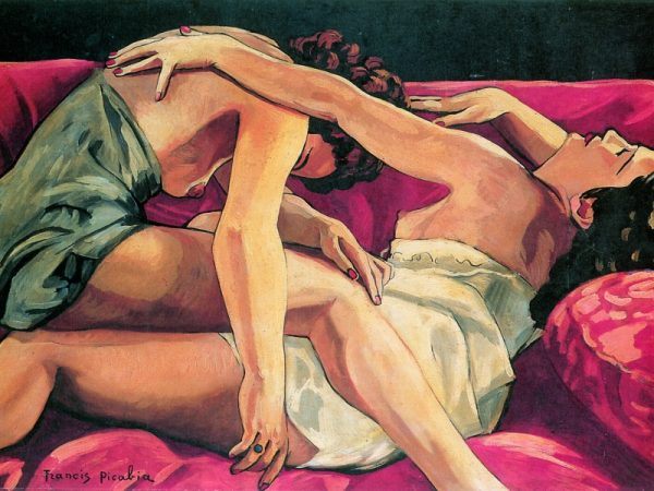 The	Two	Friends,	1941–1942,	óleo	sobre	cartón,	76	×	107	cm,	colección	privada.	Crédito	de	la	imagen:	©	ADA	GP,	Paris	and	DACS,	Londres	2017. The	Art	of	the	Erotic.
