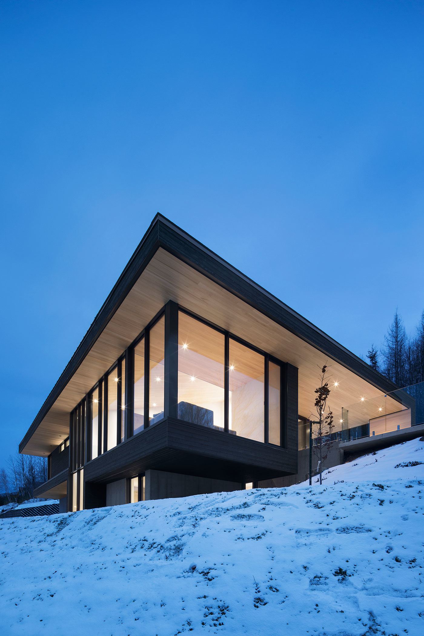 imagen 6 de Villa Vignt: una casa en la nieve.