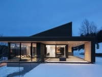 Villa Vignt: una casa en la nieve.