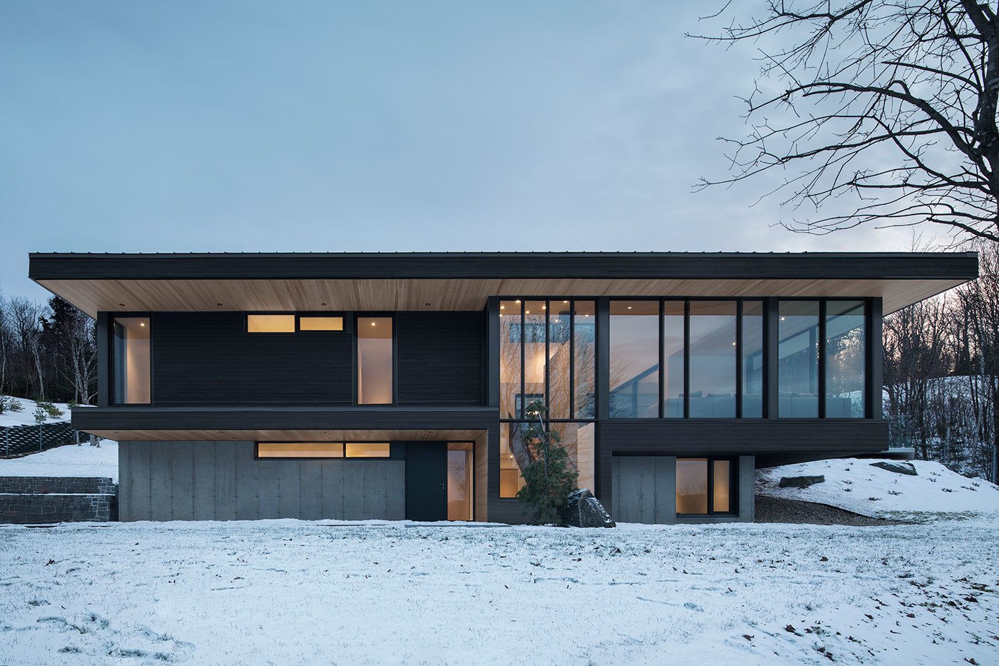 imagen 8 de Villa Vignt: una casa en la nieve.