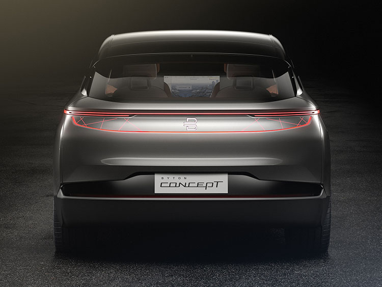 imagen 2 de Byton Concept, un nuevo vehículo eléctrico y de diseño (chino).