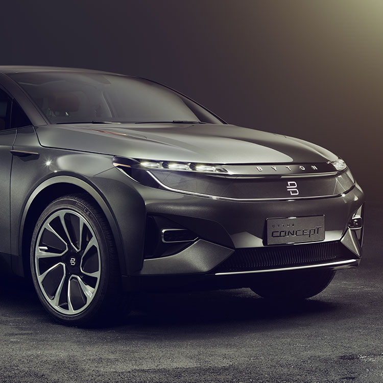 imagen 1 de Byton Concept, un nuevo vehículo eléctrico y de diseño (chino).