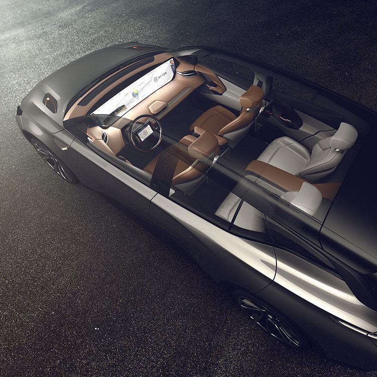 imagen 6 de Byton Concept, un nuevo vehículo eléctrico y de diseño (chino).