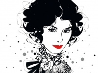 Megan Hess ilustra el universo Chanel: Coco Chanel, la revolución de la elegancia.