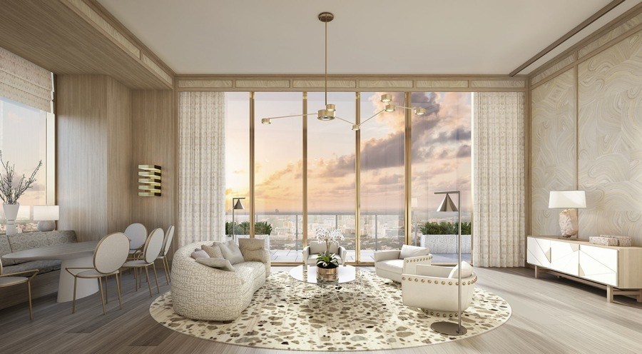 imagen 16 de Jean-Louis Deniot, interiorismo de lujo en el Elysee Condominium Project, en Miami.