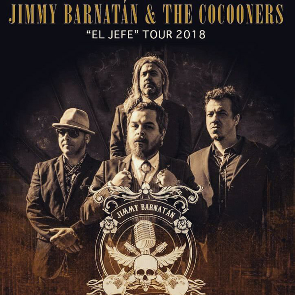 imagen 1 de Jimmy Barnatan & The Cocooners llevarán su música por toda España.