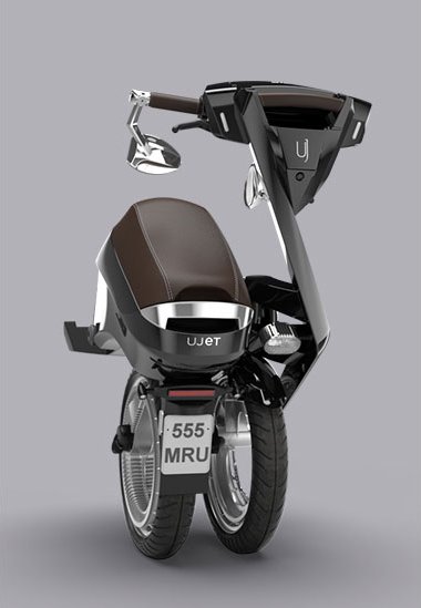 imagen 5 de Ujet: el scooter eléctrico y plegable del momento.